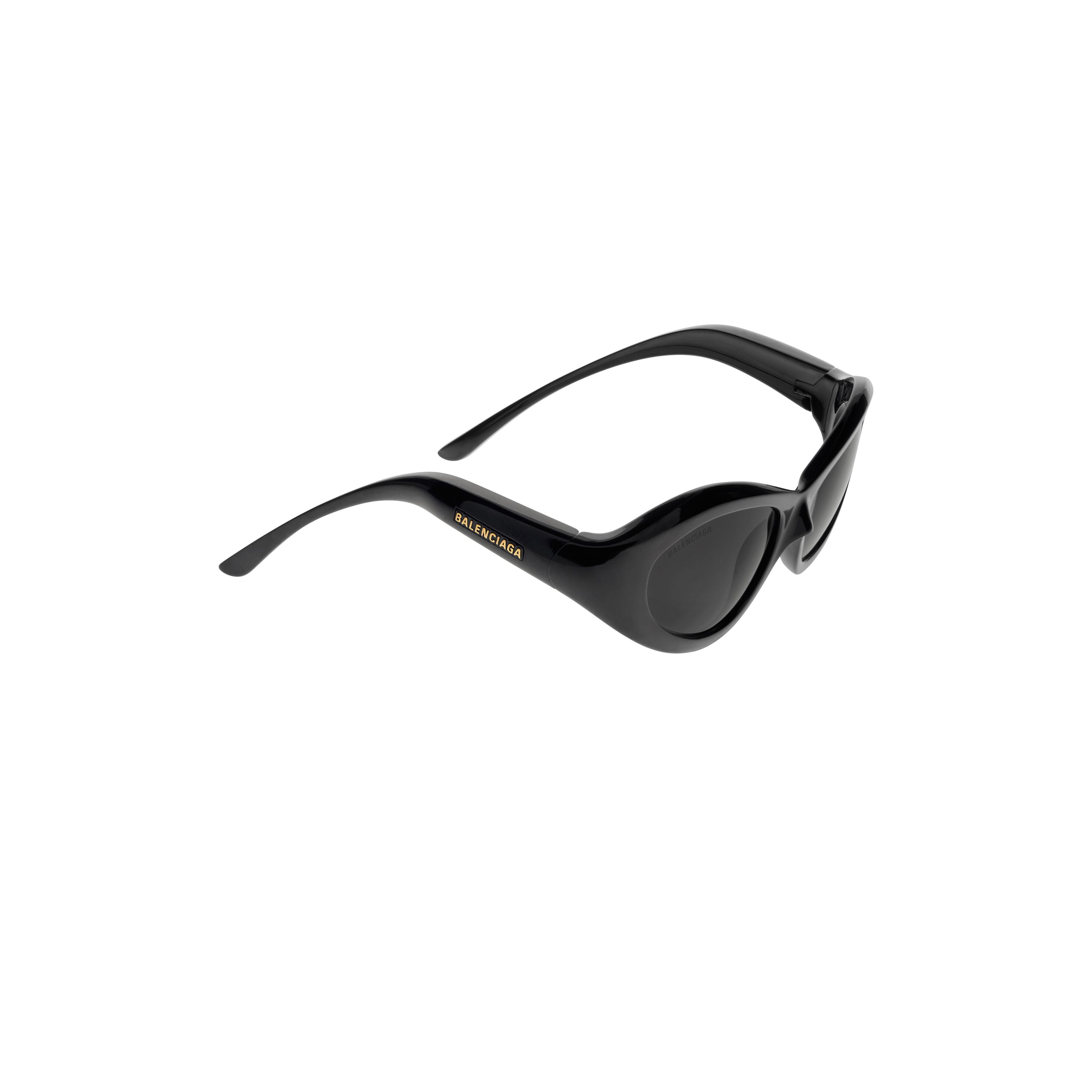 Women’s Orbit Cat Sunglasses in Black - Image 4